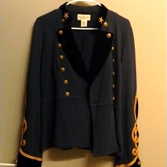 Denim & Supply Ralph Lauren Jackets & Blazers - RALPH LAUREN DENIM & SUPPLY- Blue Military Jacket Size L